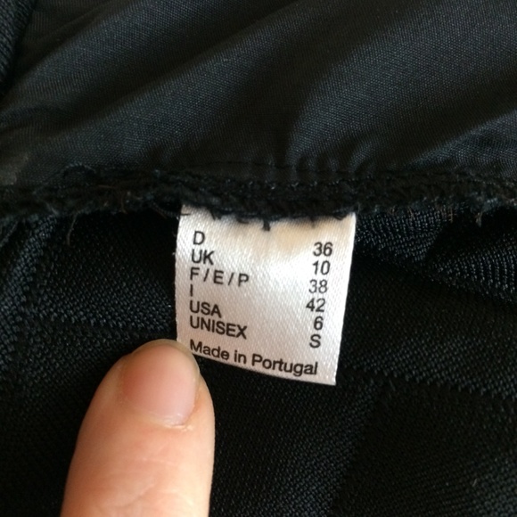 Golfino Black Full Zip Quilted Puffer Jacket Sz 6 - Picture 6 of 8